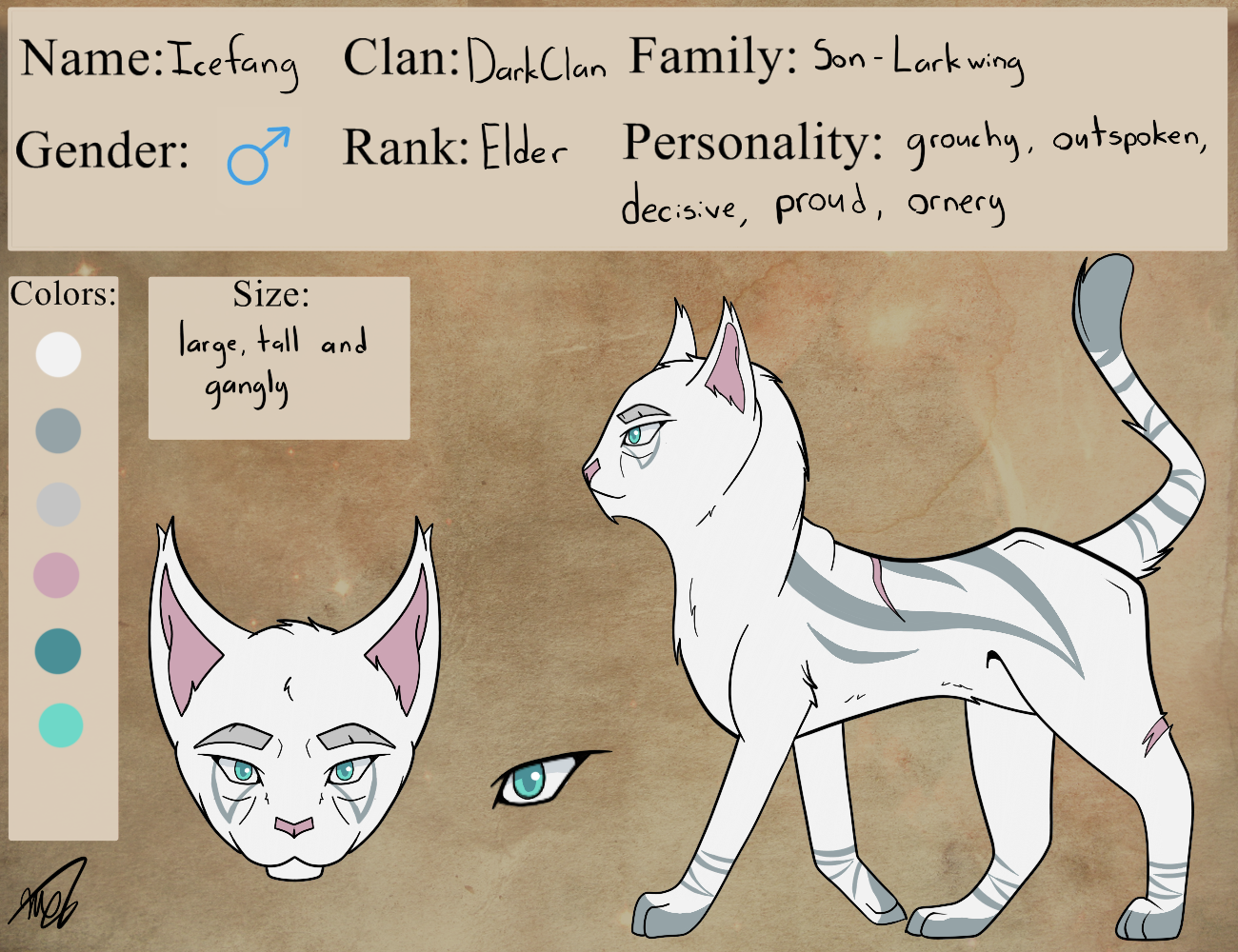 Icefang Reference by DuskStar17 on DeviantArt