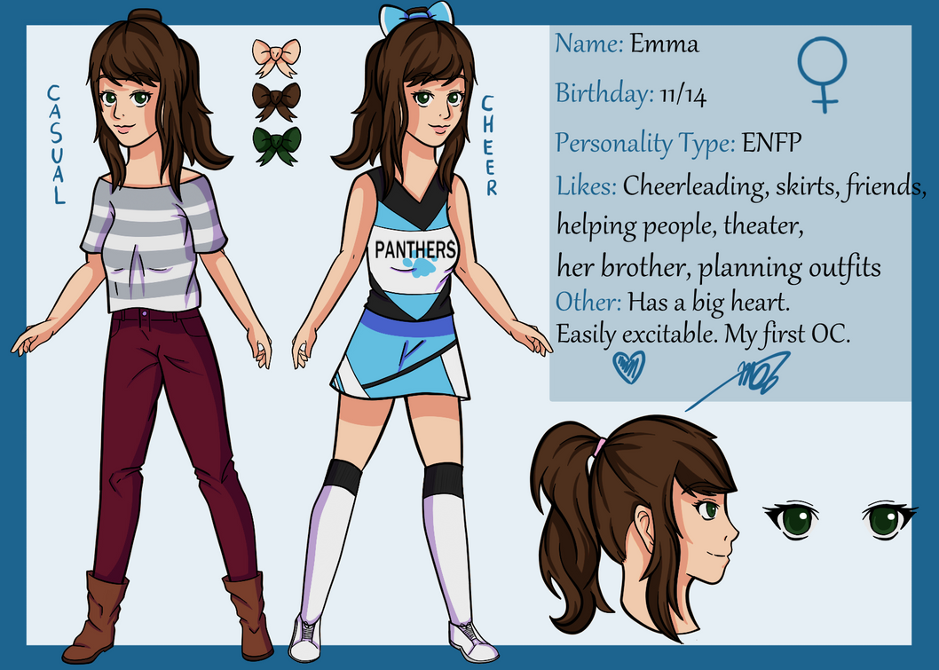 Emma Reference by DuskStar17 on DeviantArt