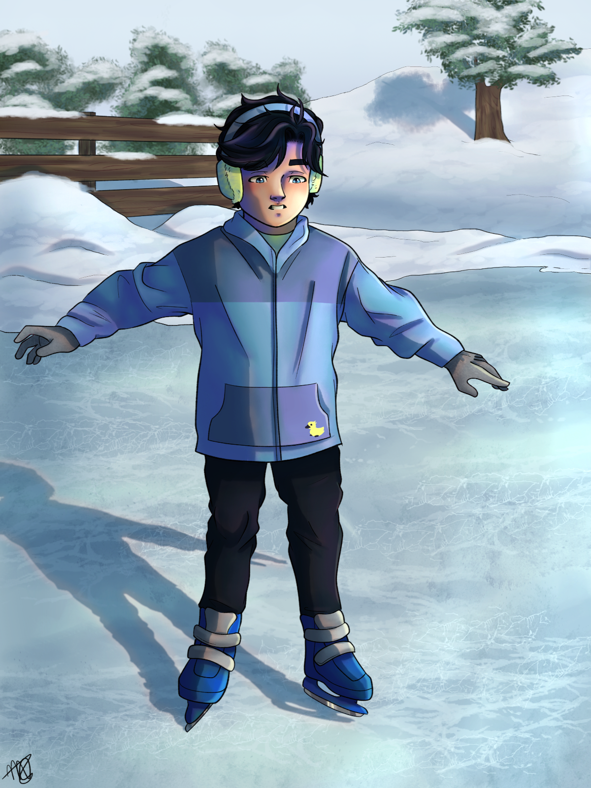 First Skate by Dusk-Star17 on DeviantArt