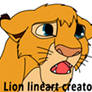 Lion lineart creator