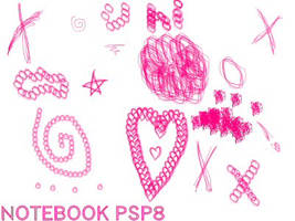 Notebook Style PSP8 Brushes