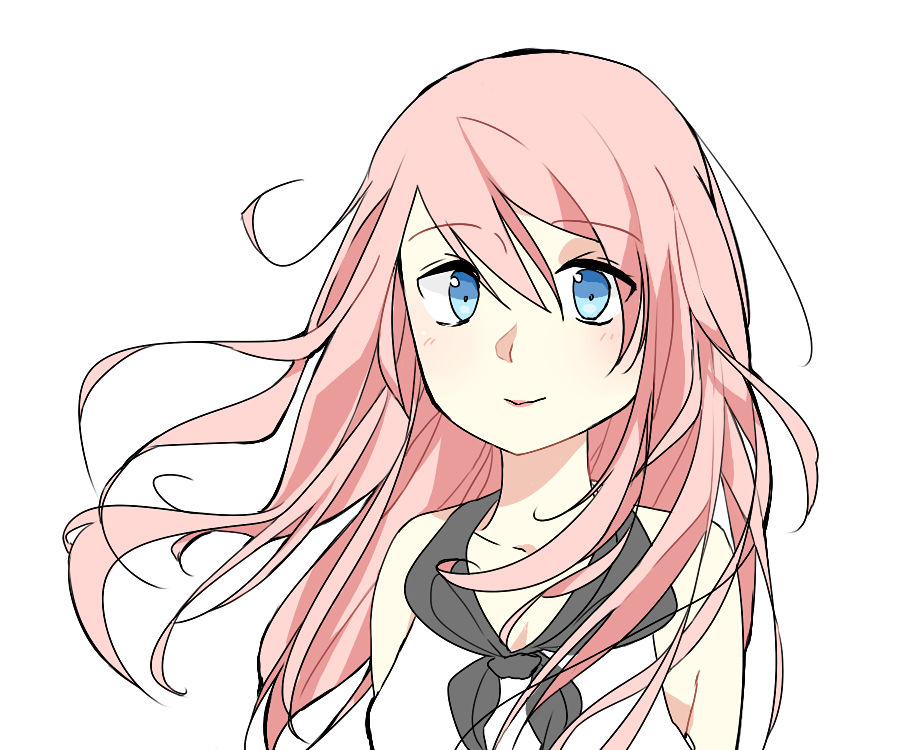head cellshade by kesekki on DeviantArt