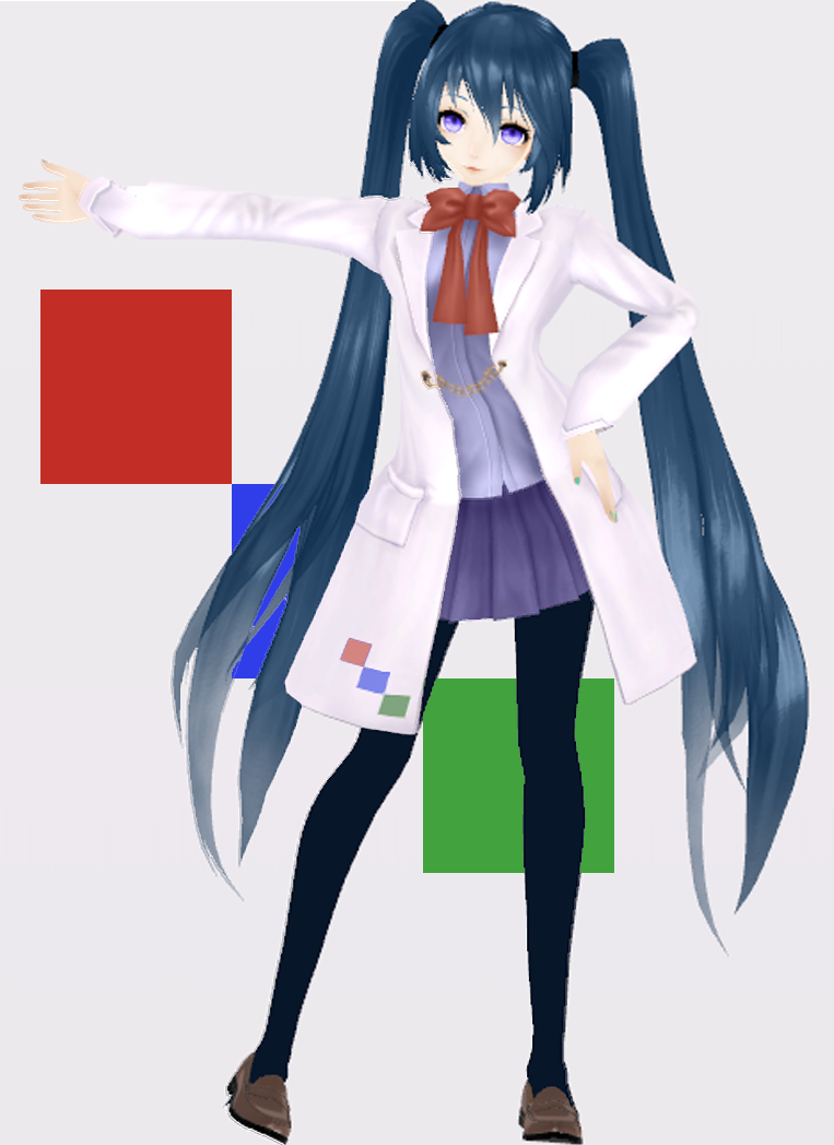 MMD TDA Miku Science by bellmoon1917 on DeviantArt