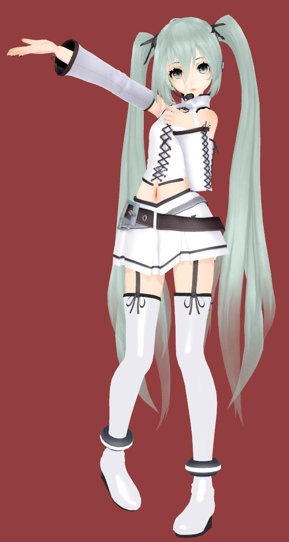 MMD Aile d'Ange Miku TDA by bellmoon1917 on DeviantArt