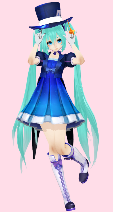 MMD Magical Mirai Miku TDA by bellmoon1917 on DeviantArt