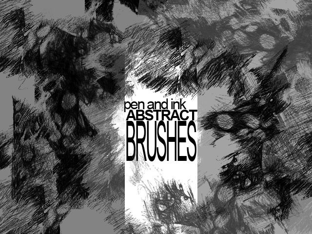 Pen and ink_abstract brushes