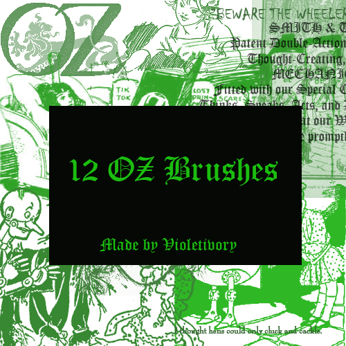 Oz Photoshop Brushes