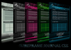 Wireframe Journal CSS FREE UPDATED 2014 by Elandria