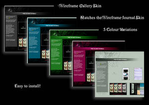 Wireframe Gallery Skin FREE by Elandria
