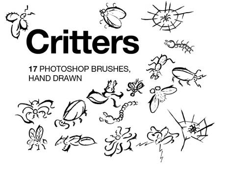 Critters - Bugs Brushes