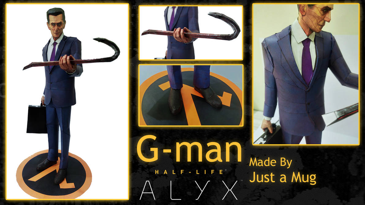 Half-Life: Alyx - G-Man by TSelman61 on DeviantArt