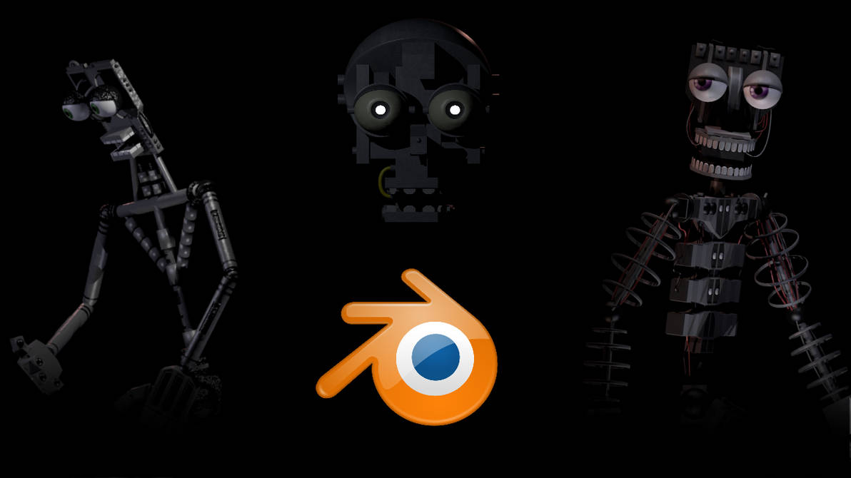 FNaF Endoskeletons Blender Release by Rodri-14 on DeviantArt
