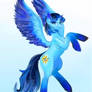 Animation of blue thunder