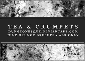 Tea n Crumpets Grunge Brushes