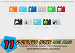 SocioLEGO Lego Social Icon Set