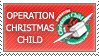 Operation X-Mas Child stamp by christians