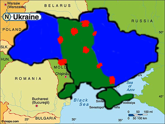 Map of Empires - Ukraine in Conflict