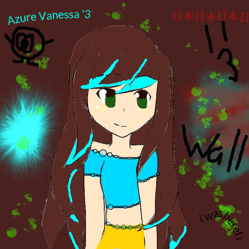 My wall by Azure-Vanessa on DeviantArt