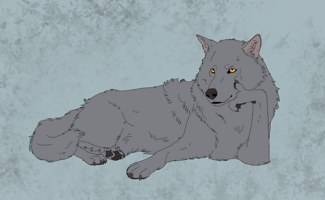 Philosophizing Wolf Lineart by Astarcis on DeviantArt