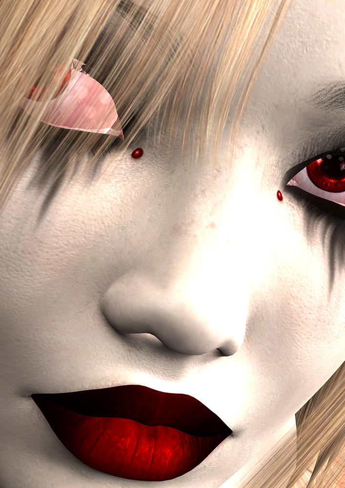Vampire Girl - Close up by DarkFantasy69 on DeviantArt