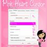 Cursor Pink Heart By, MinnieKawaiiTutos