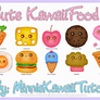 Cute Kawaii Food Iconos Y Pngs