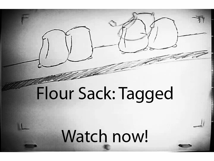 Flour Sack Tagged