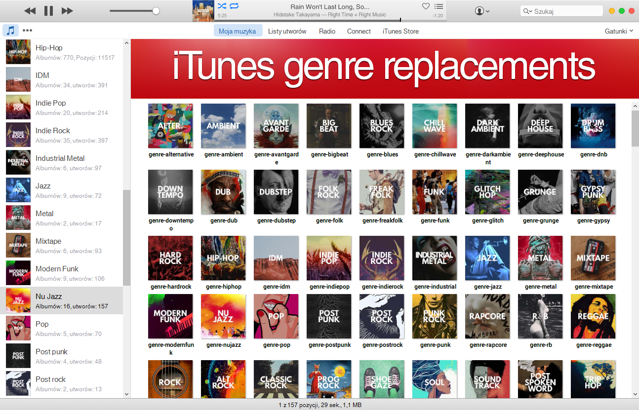 iTunes Genre Replacements by elomlodziezowy on DeviantArt