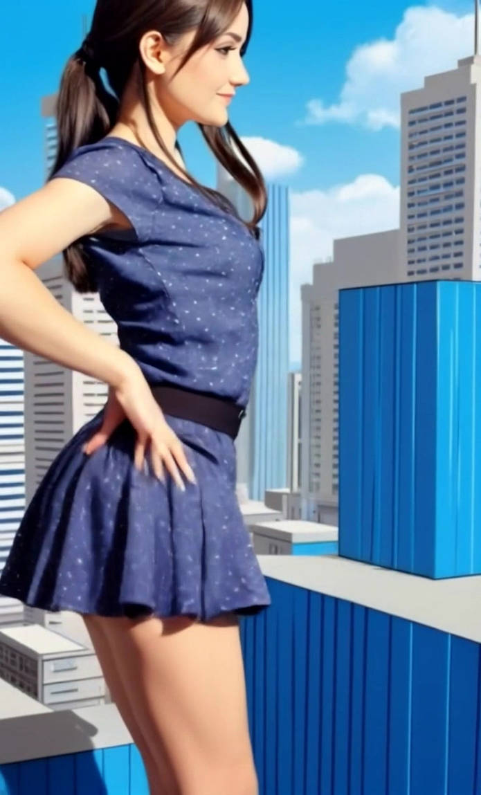 Dancing in the city by BeautifulGiantess on DeviantArt