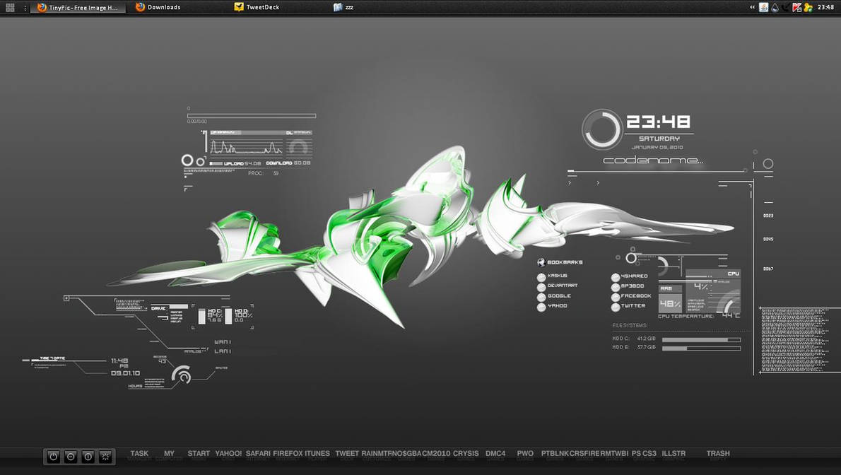 FlyAway for rainmeter by crucafix