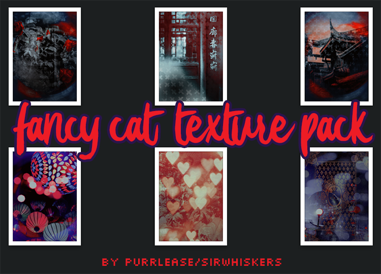Fancy Cat Texture Pack By Purrlease On Deviantart