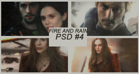 Fire and Rain Psd