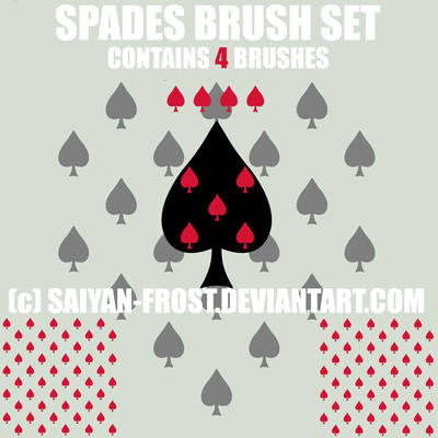 Spades Brushes Photoshop