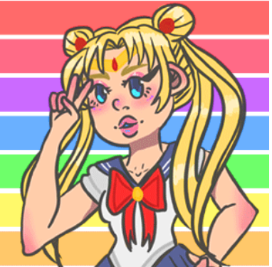 Get Wallpaper Sailor Moon Pride By Kikiwitchart On Deviantart Desktop Wallpaper Free