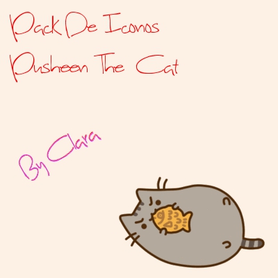 Pack De iconos - Pusheen cat by clara45910 on DeviantArt