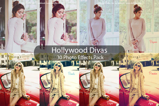 Hollywood Divas - 30 Effects Pack
