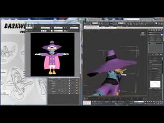 Darkwing Duck ~ 3D Modeling