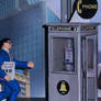 Phone Booth Papercraft