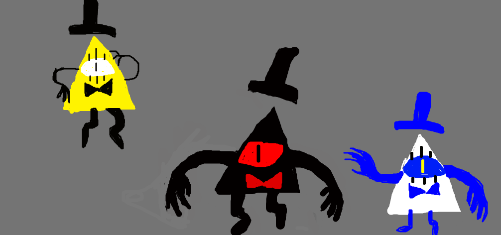 White Bill Black Bill and Yellow bill cipher by BILLCIPHER2000 on ...