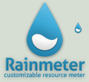 Blue Rainmeter Logo by poiru