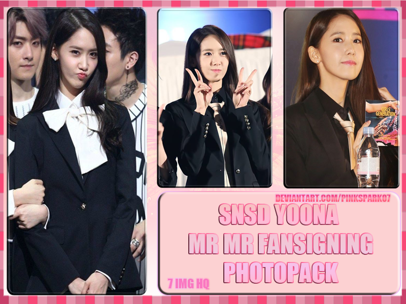 SNSD Yoona Mr.Mr Fansigning Photopack