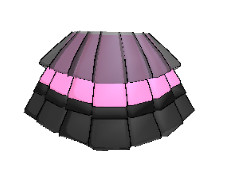 MMD-layered skirt