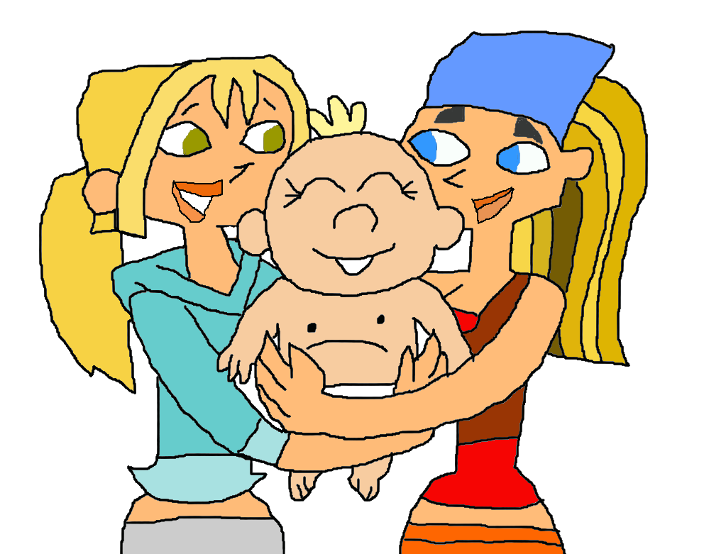 Lindsay and Brigette meet Lily Colored by TDElla4ever on DeviantArt
