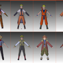 Naruto Uzumaki (all DLC models)