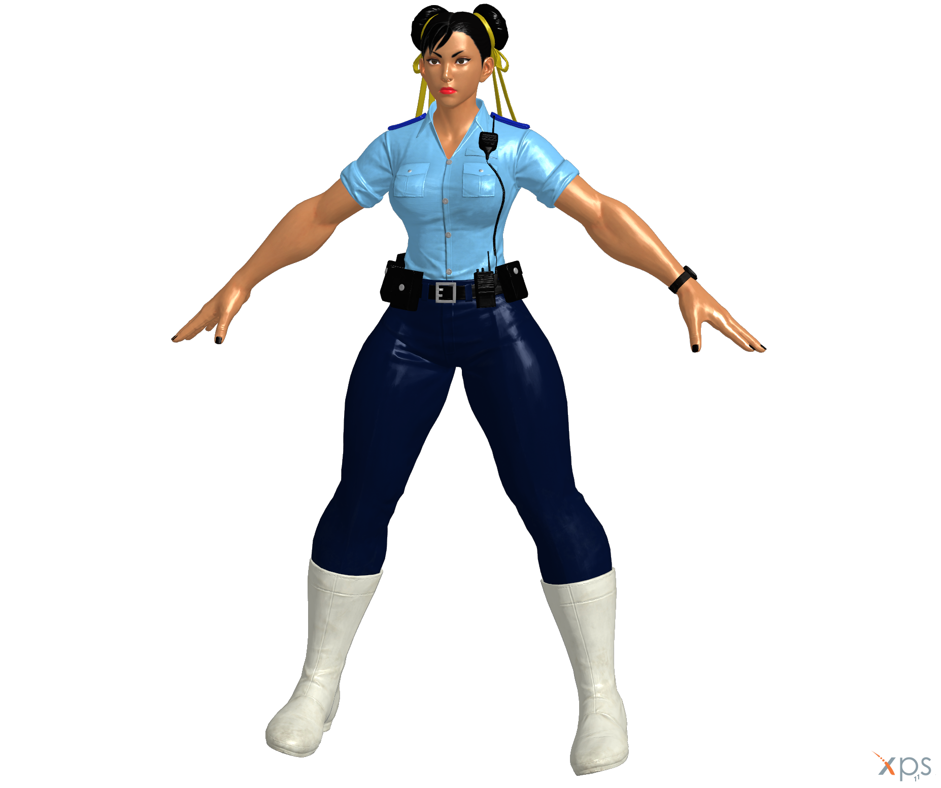 SFV - Chun-Li (Police Outfit)