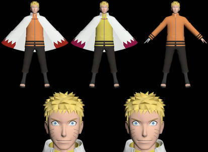 Naruto Uzumaki (Hokage Cloak) by LorisC93 on DeviantArt