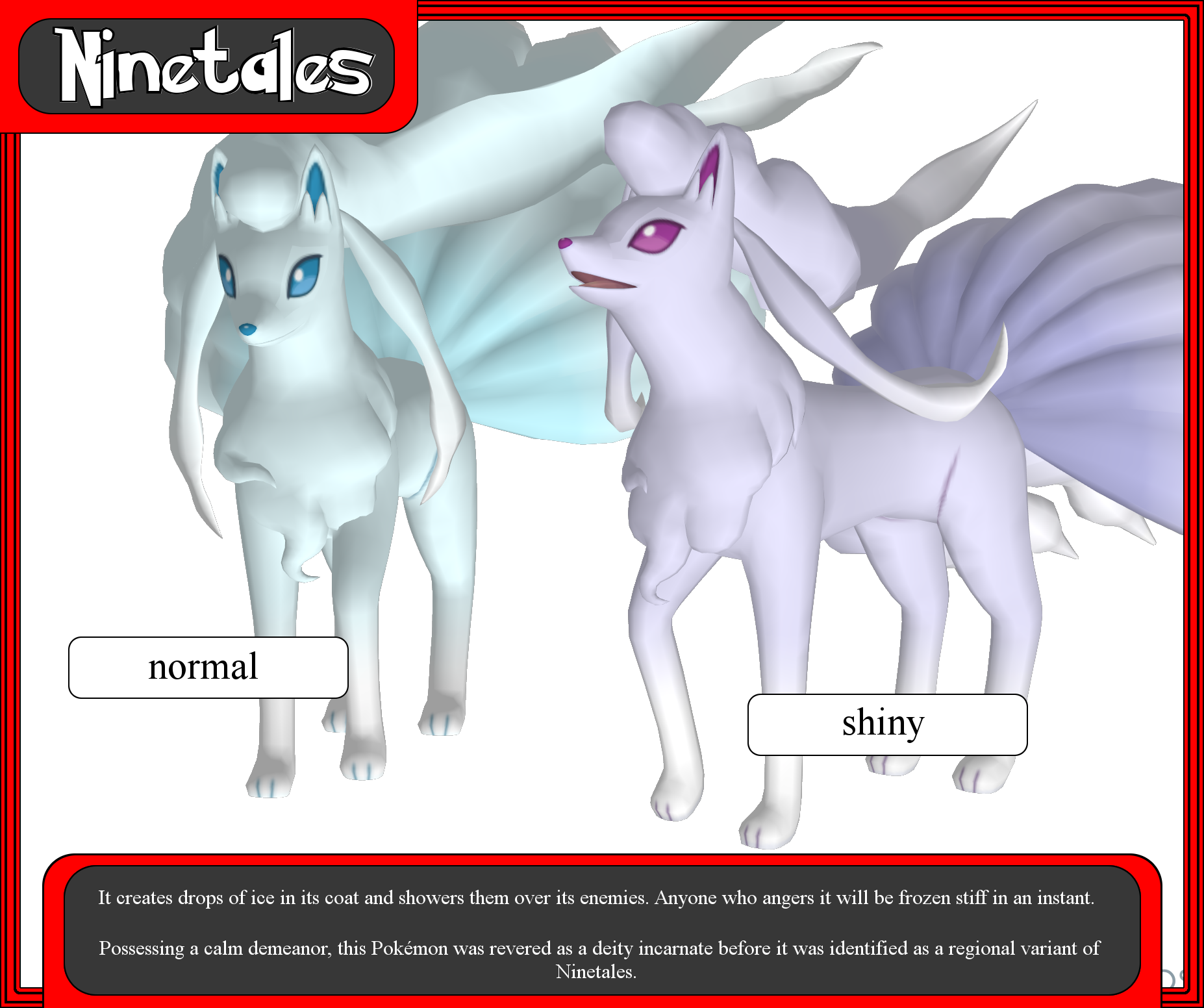 Alolan Ninetales By LorisCangini On DeviantArt