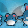 Azurill, Marill and Azumarill