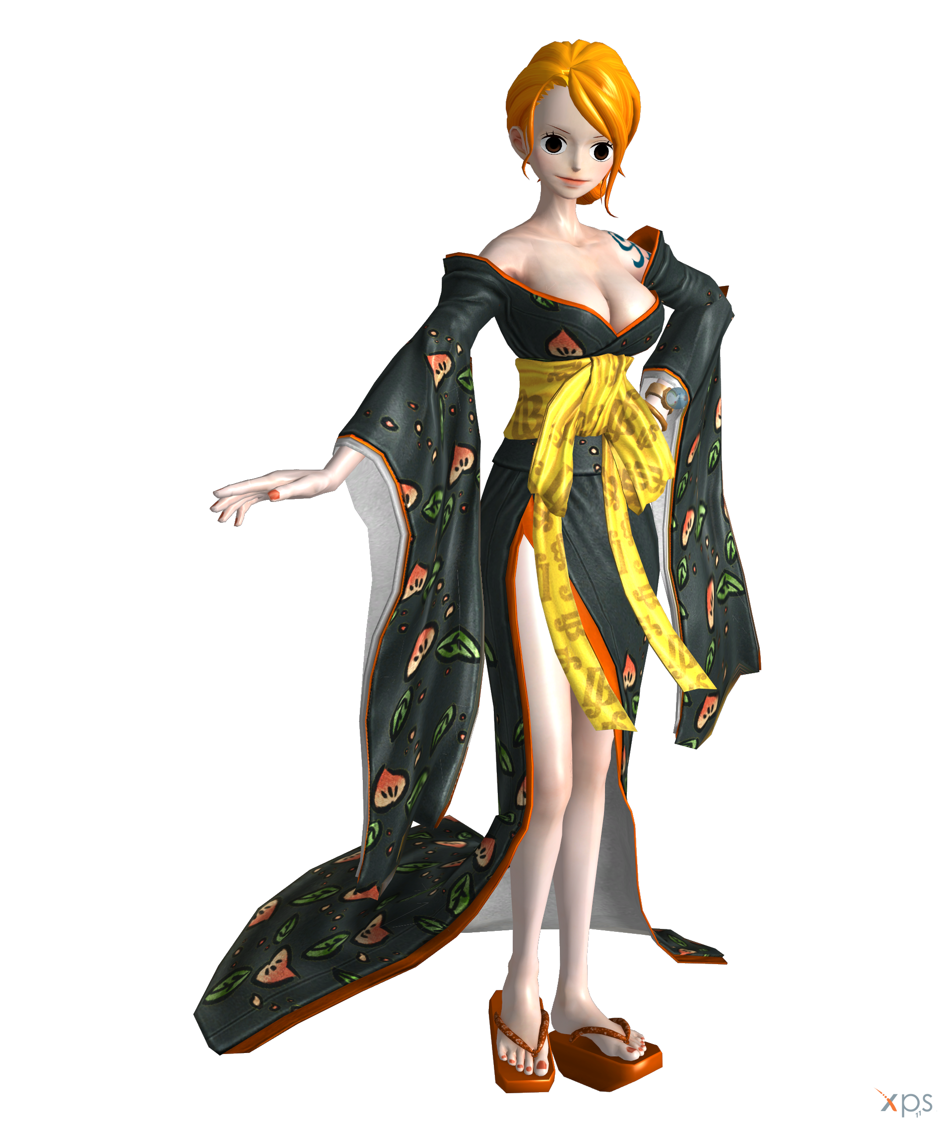 Nami in Wedding Dress : One Piece Pirate Warrior 3 