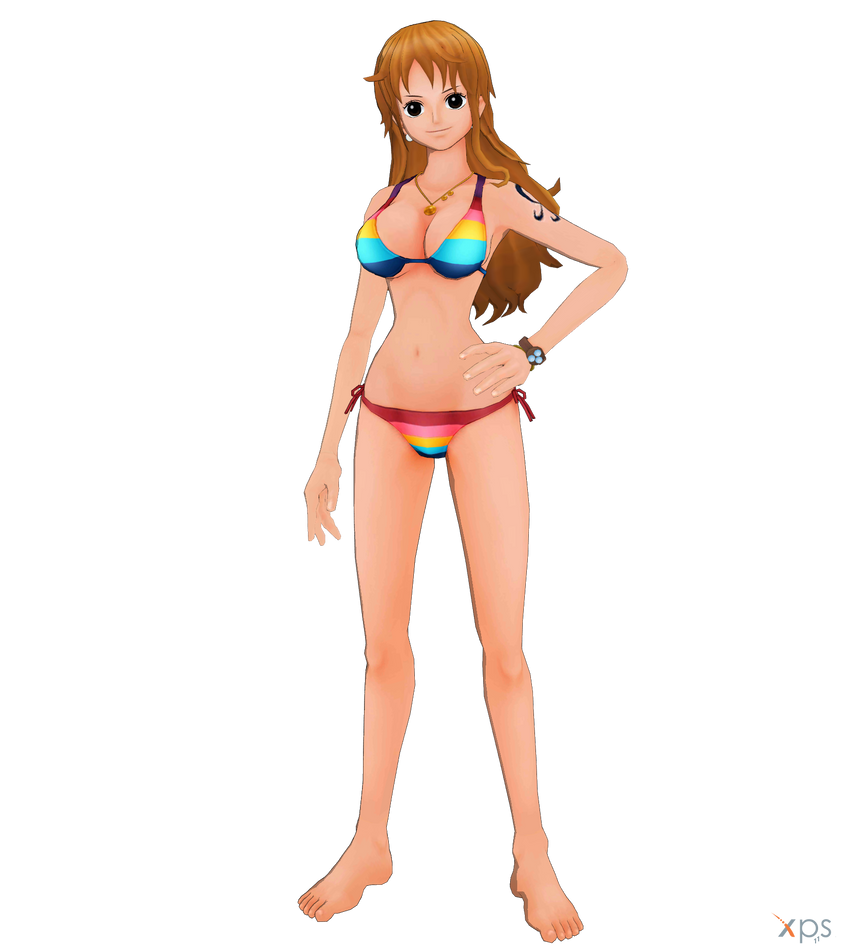 Nami in a swimsuit